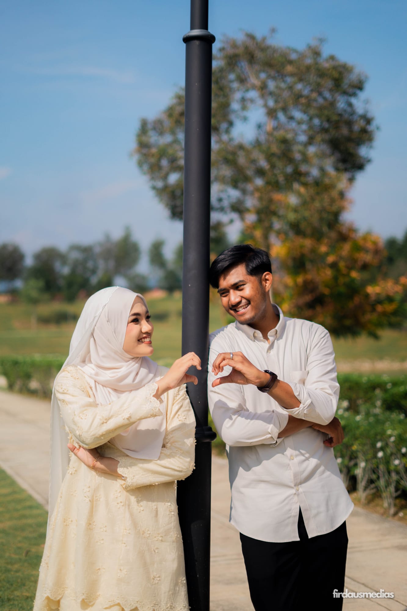 Pre-wedding session photographed by firdausmedias