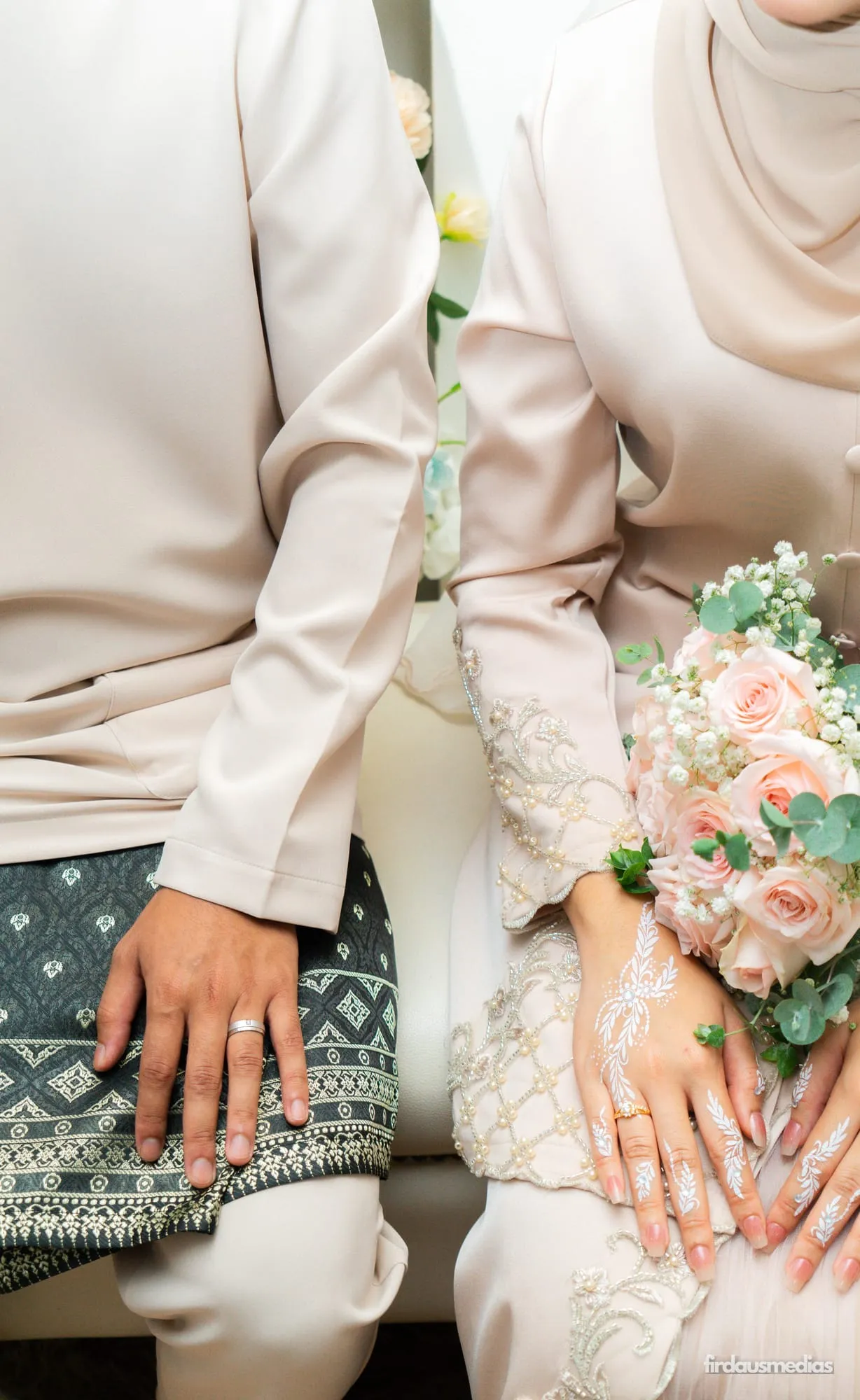 Engagement session photographed by firdausmedias