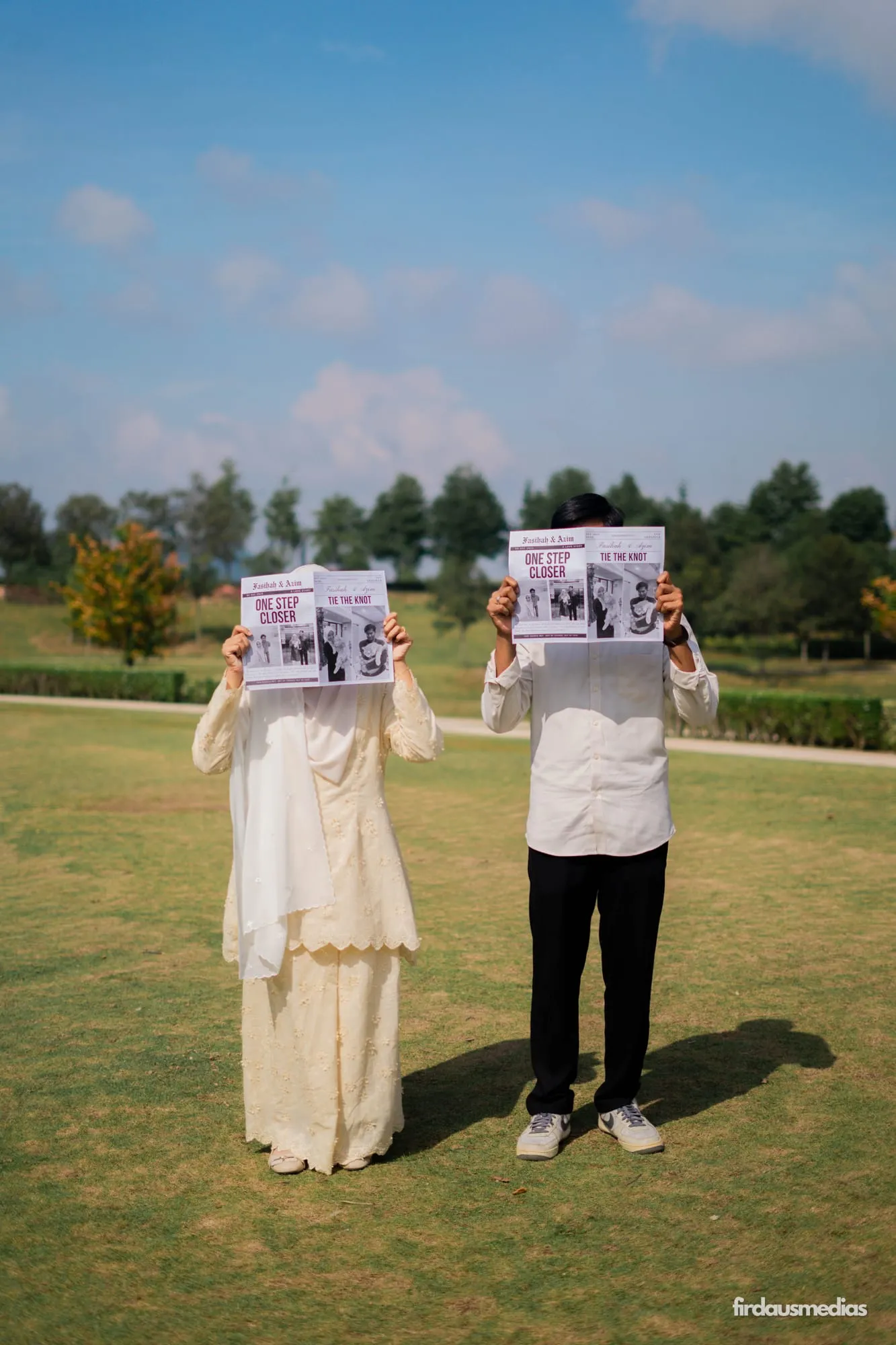 Pre-wedding session photographed by firdausmedias